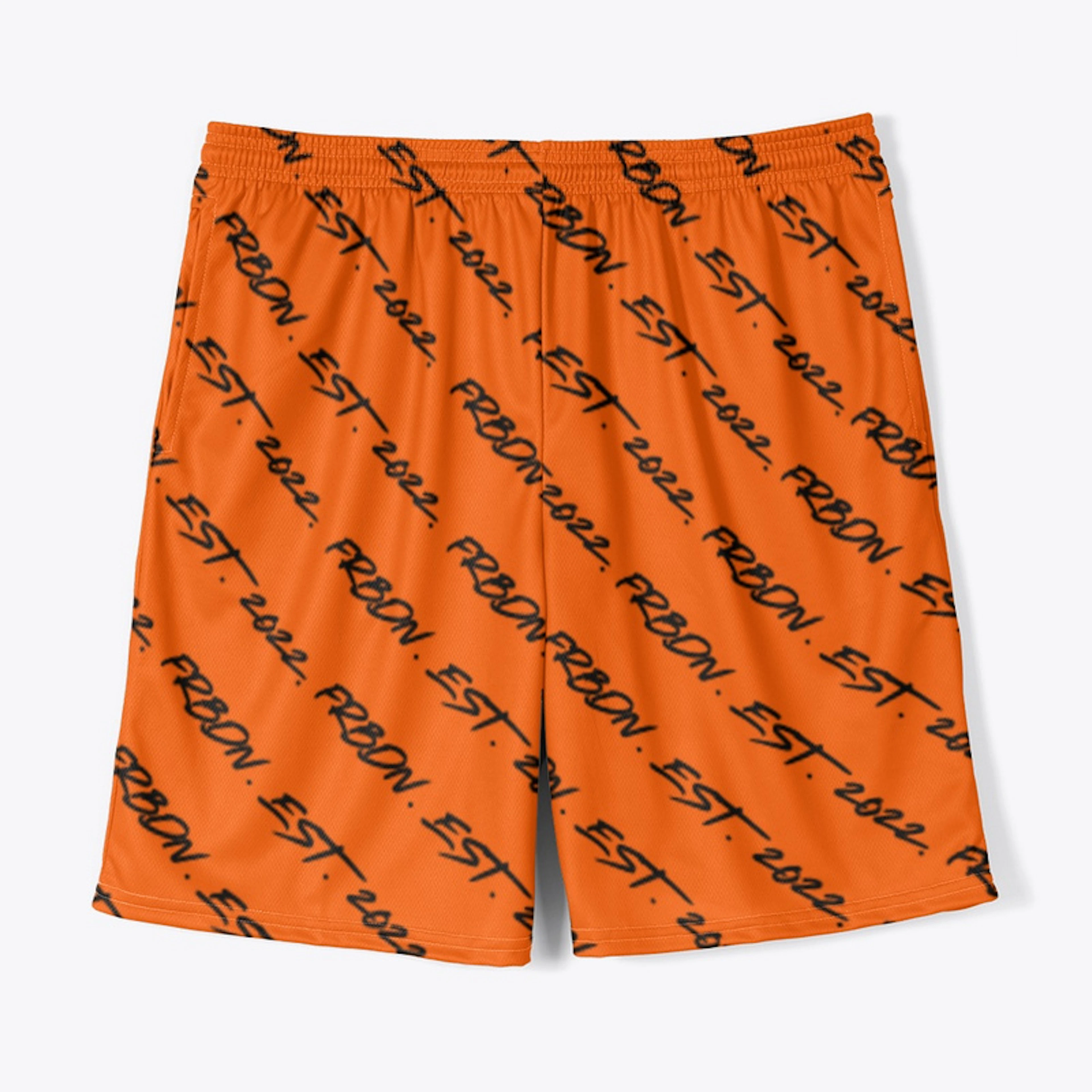 FRBDN All-Over Print Basketball Shorts 