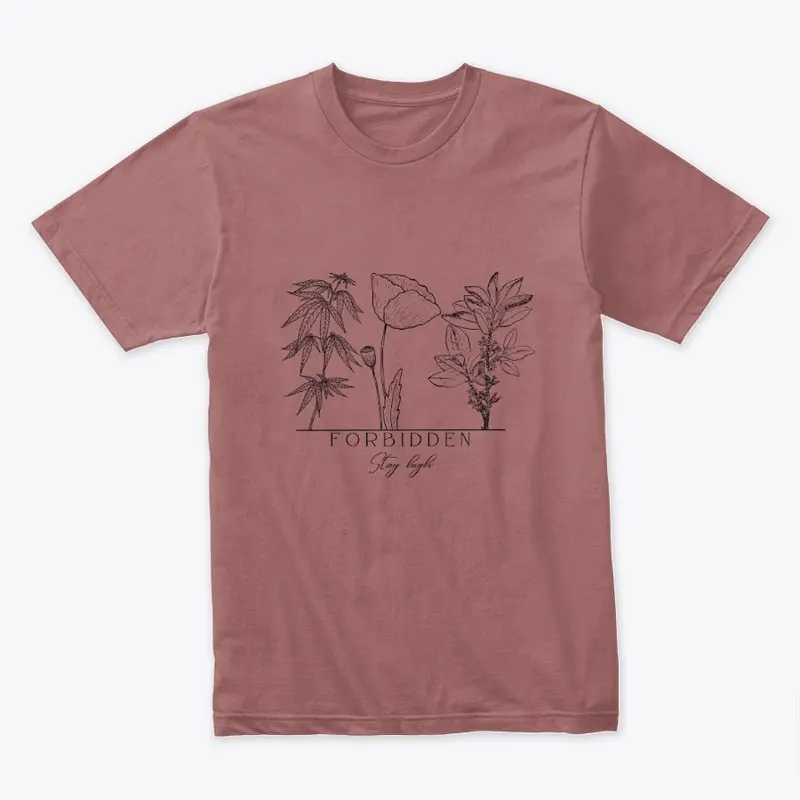 Forbidden Plants Ringspun Tee 